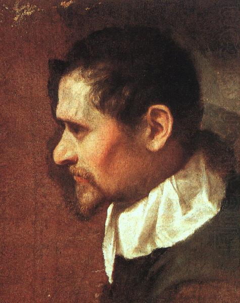 Self-Portrait in Profile sdf, CARRACCI, Annibale